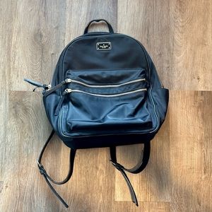 Black Nylon Kate Spade Wilson Road Bradley Backpack